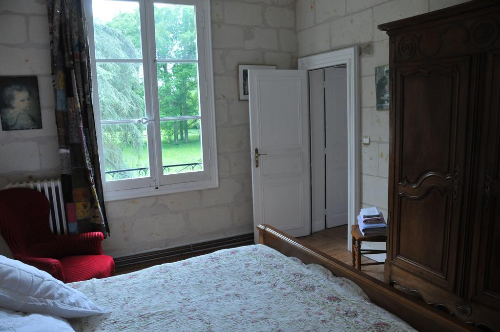 Chateau De La Chaussee Panzió Brain-sur-Allonnes Kültér fotó